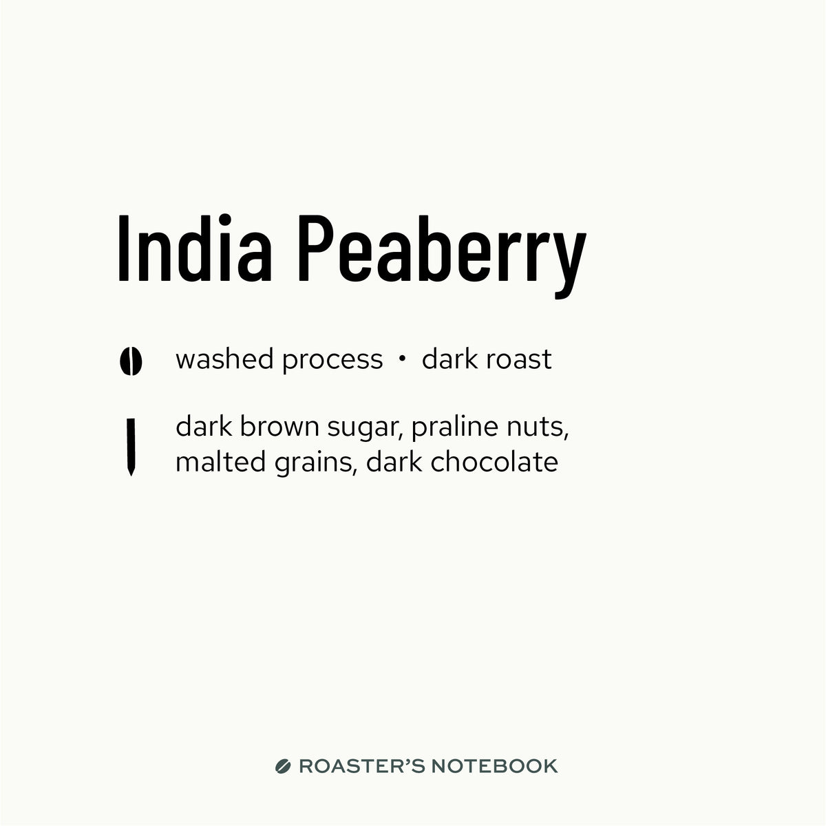 India Peaberry