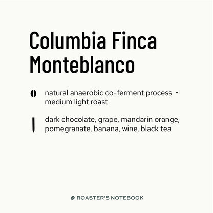 Columbia Finca Monteblanco Co-ferment