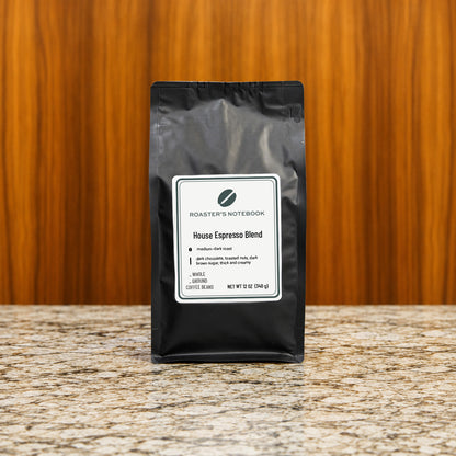 House Espresso Blend of 3 Specialty Coffees